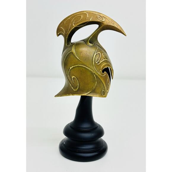 Sideshow Weta High Elven War 1:4 Helm Lord of the Rings Fellowship No Box - Picture 4 of 9